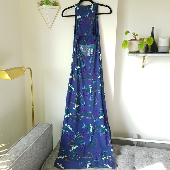 FOR LOVE AND LEMONS 💓&🍋 Blue Tank Maxi Dress XS - Picture 5 of 9